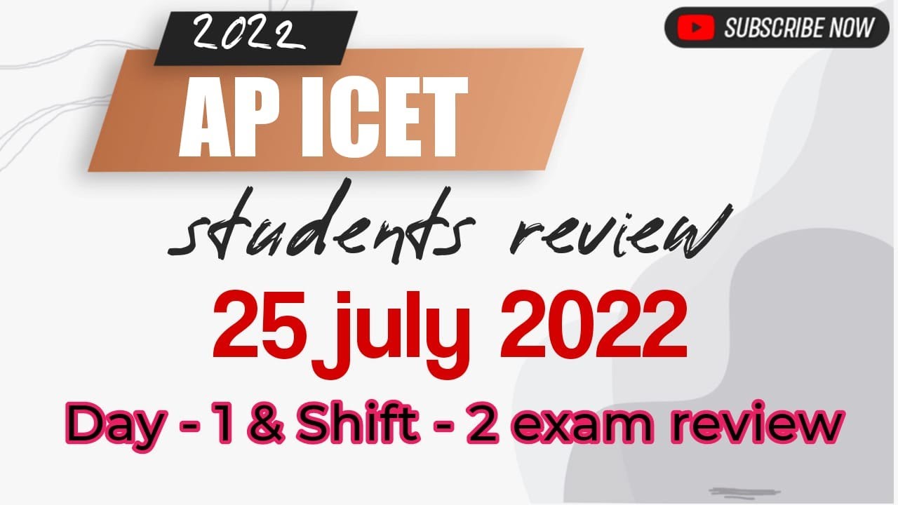 ap icet exam analysis 2022 | day 1 shift - 2 exam review | student review about ap icet exam | icet