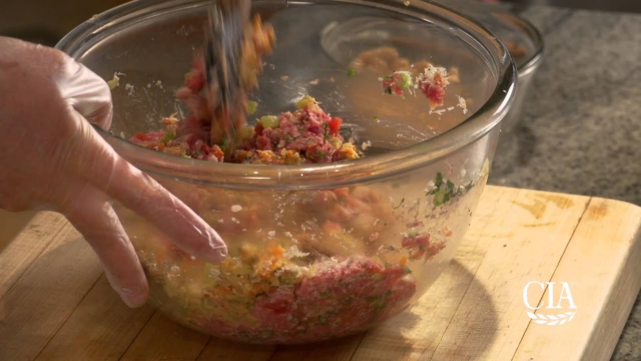 Italian Meatloaf: White Bean and Turkey Polpettone with Swiss Chard Marinara