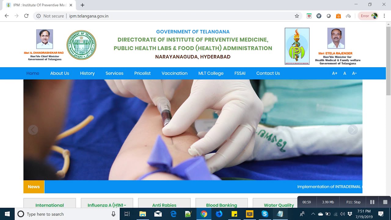 How to get Yellow Fever Vaccination/Certificate in Hyderabad