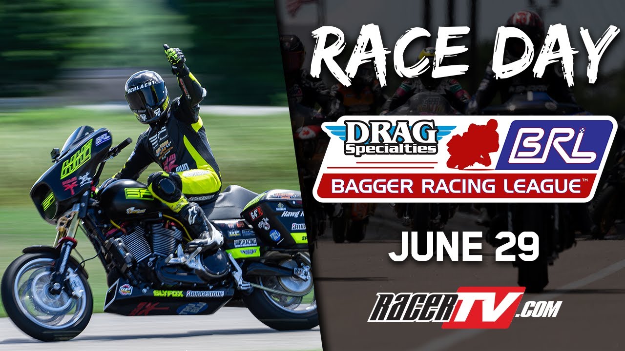 2025 Bagger Racing League Round 6 - Gingerman Raceway - Full Live Broadcast