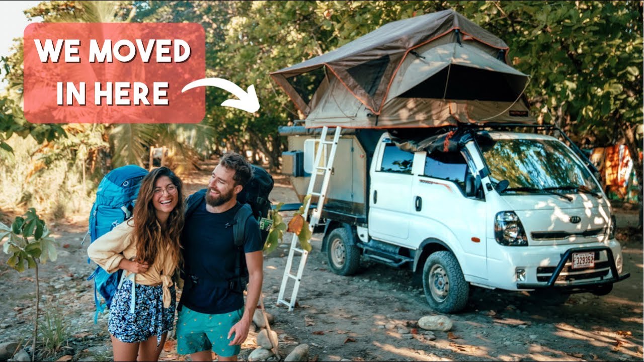 VAN TOUR of Two 4x4 Campervans in Costa Rica