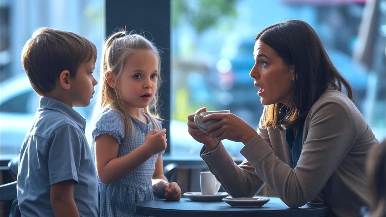 The Blind Date Was Vacant… Until Two Children Entered and Said, “Our Dad Is Running Late