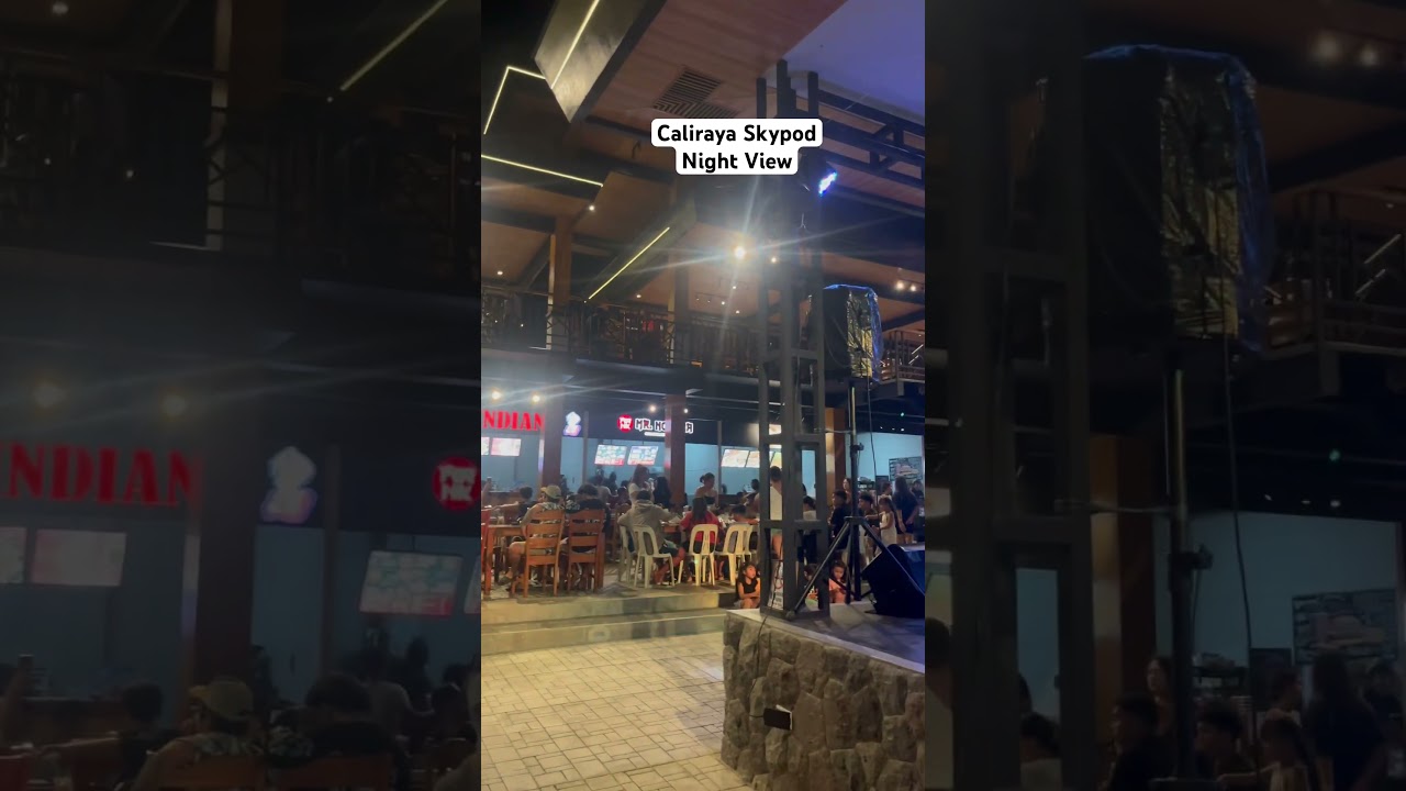 Caliraya Skypod Night View and Sounds Trip☺️ Yummyfood @AffordablePrice, Livebands while Drinking