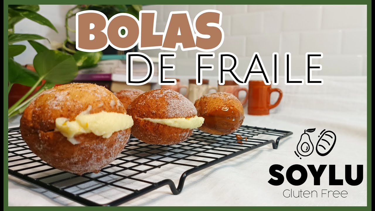 BOLAS DE FRAILE FACILES SIN GLUTEN✨ | Recetas sin tacc | Berlinesas sin gluten