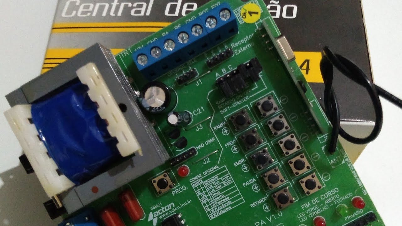 central dupla acton para pivotante