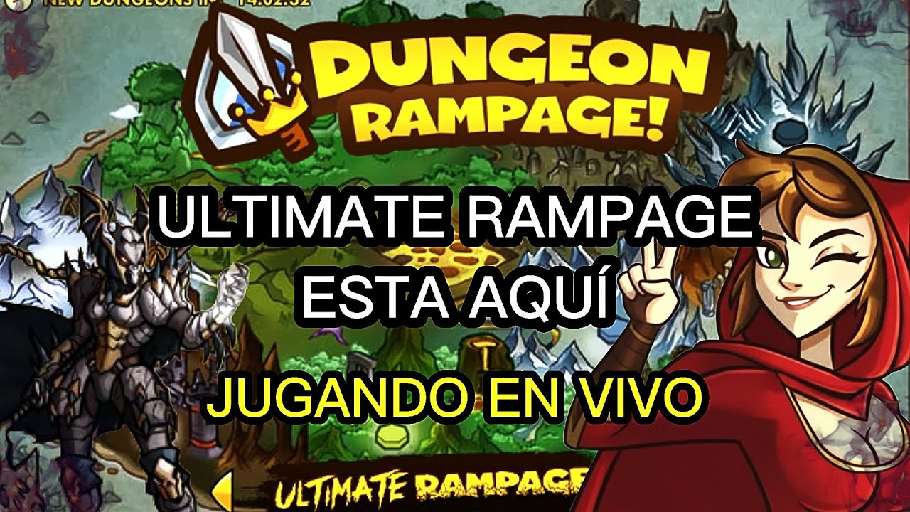 JUGANDO EN ULTIMATE RAMPAGE - UNETE  | Dungeon Rampage