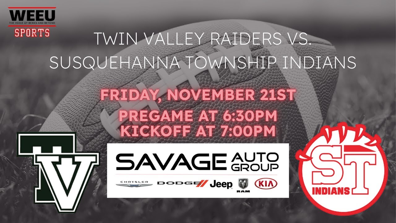 WEEU Sports Presents: Twin Valley vs. Susquehanna Township - District 3 Championship