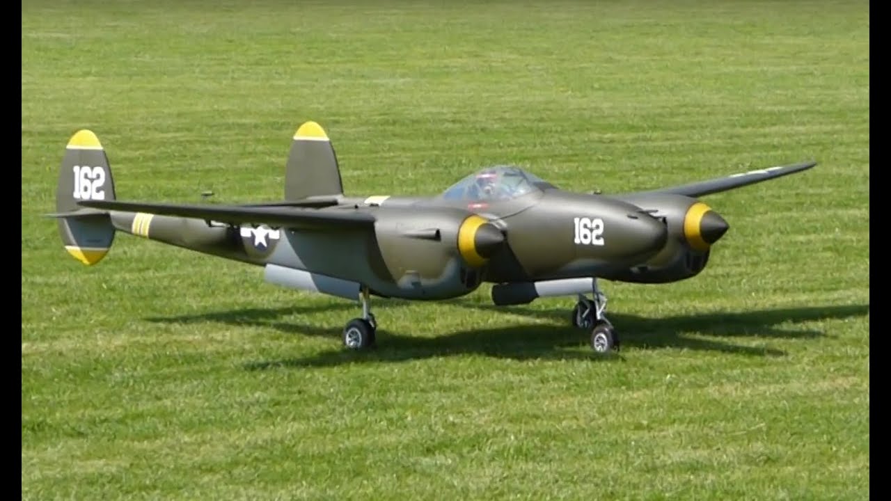 Lockheed P38 Lightning - RC-Modell - BMFC Nottuln - Heinz S.