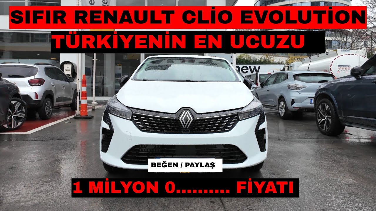 BAYİDEN SIFIR ARAÇ ALDIK // RENAULT CLİO EVOLUTİON TÜRKİYE' NİN EN UCUZU / TÜM DETAYLAR