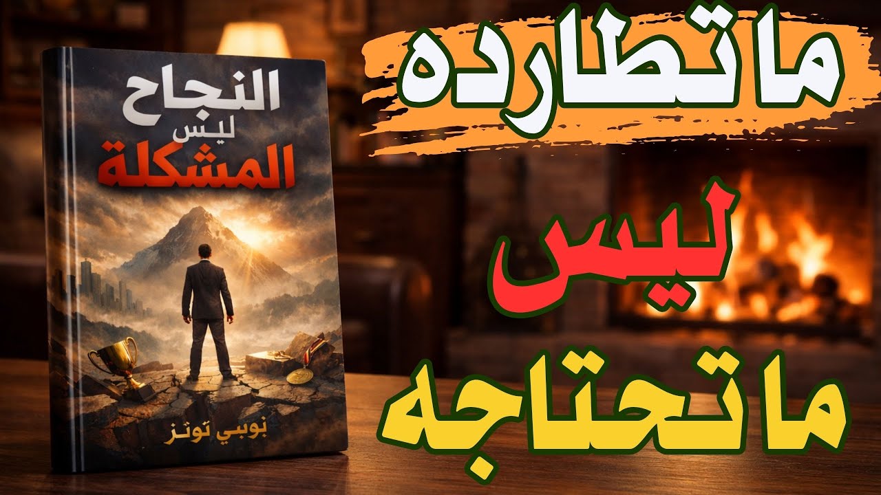 كتاب صوتي كامل | النجاح ليس المشكلة – الحقيقة التي لا يخبرك بها أحد عن الطموح
