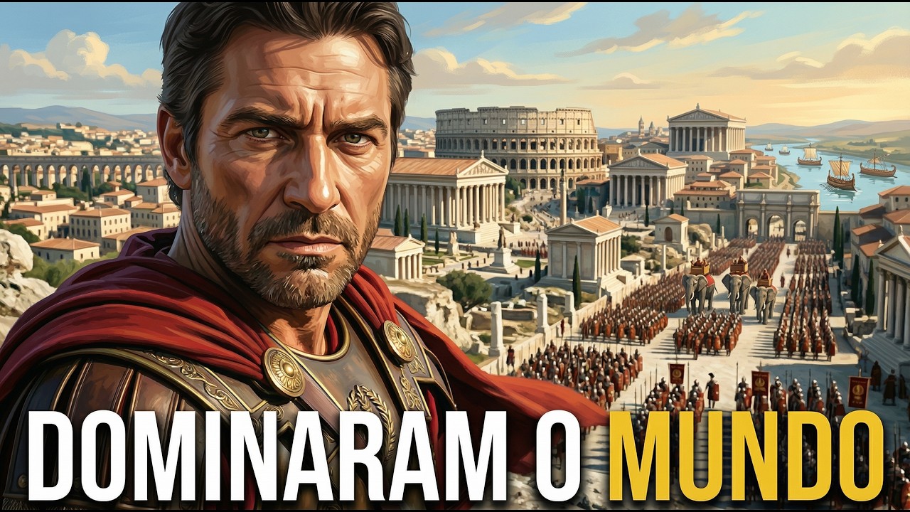 O IMPÉRIO ROMANO: Da Pequena Cidade ao Domínio do Mundo (Reconstituição IA)