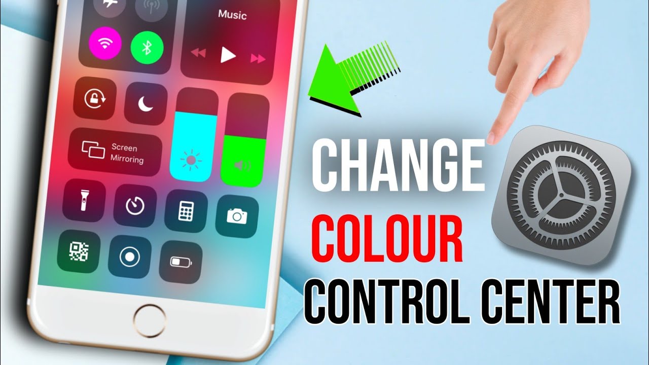 How To Change Control Centre color on iPhone 🔥 |