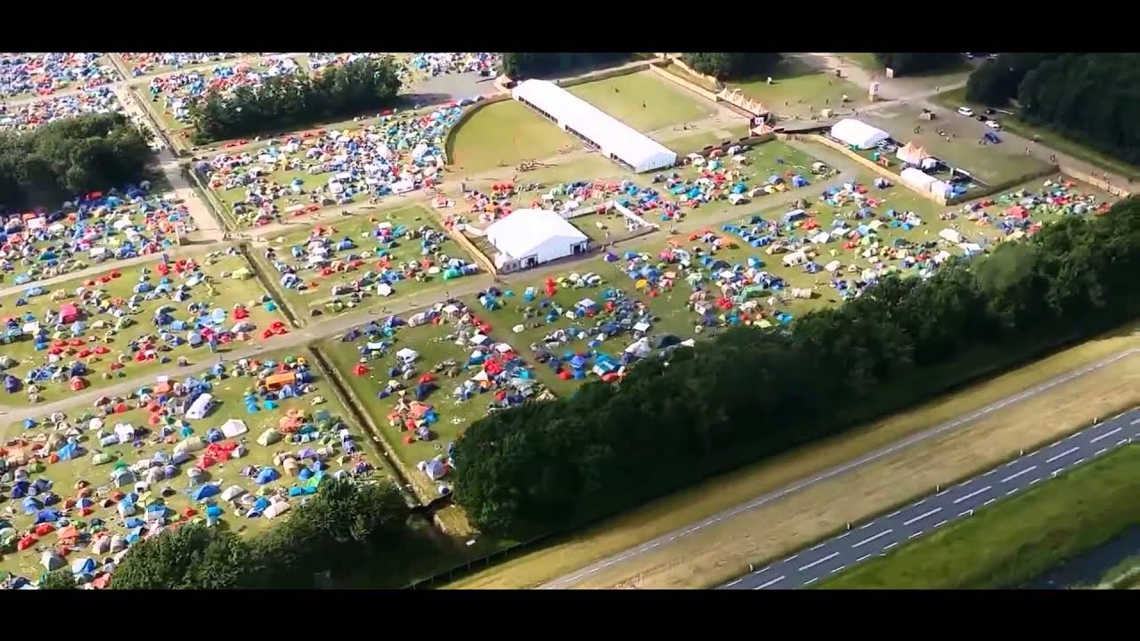 Defqon.1 Camping from above