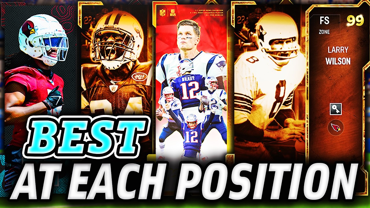 *BEST CARDS* AT EACH POSITION in Madden 24 Ultimate Team