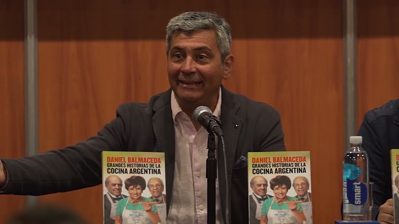 Feria del Libro | Daniel Bamaceda presenta Grandes historias de la cocina argentina