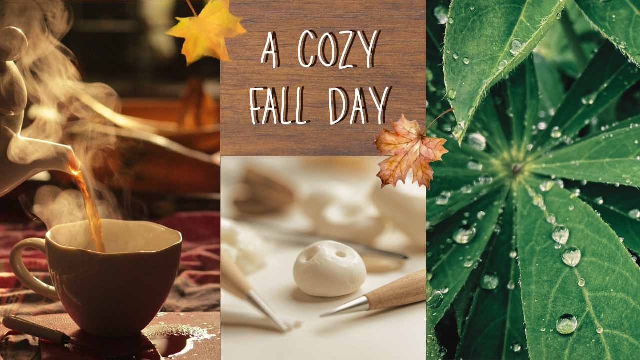 Cozy Autumn Vlog | Mindful Moments & Making Owl Earrings