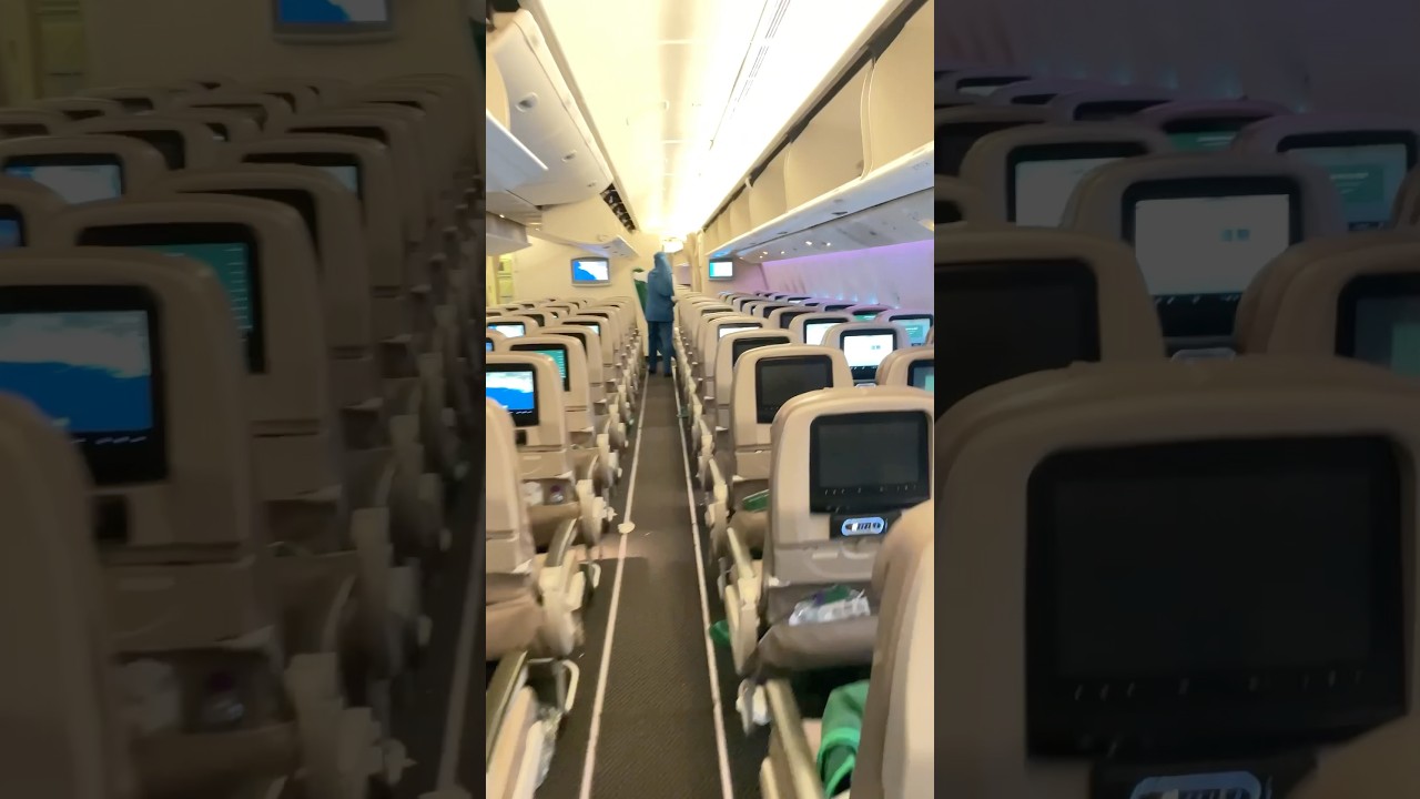 Big airplane Inside view  #youtubeshorts #airplane #view #shorts