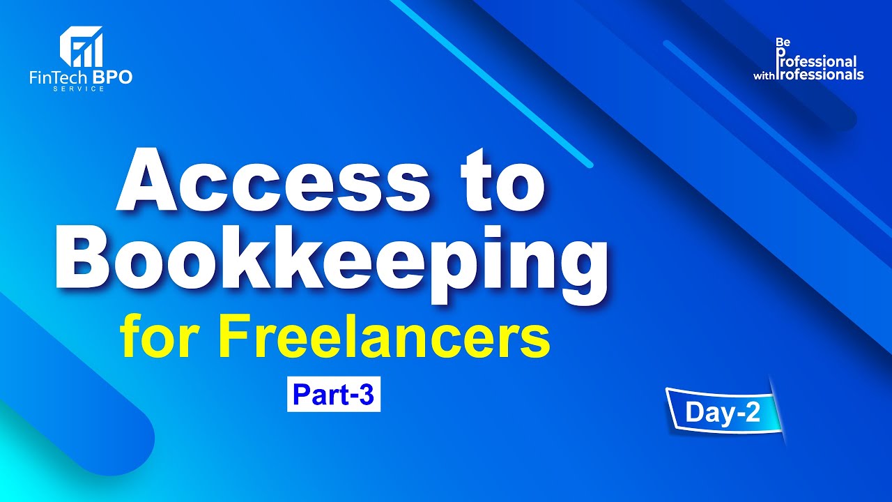 How to do Bookkeeping as a Freelancer