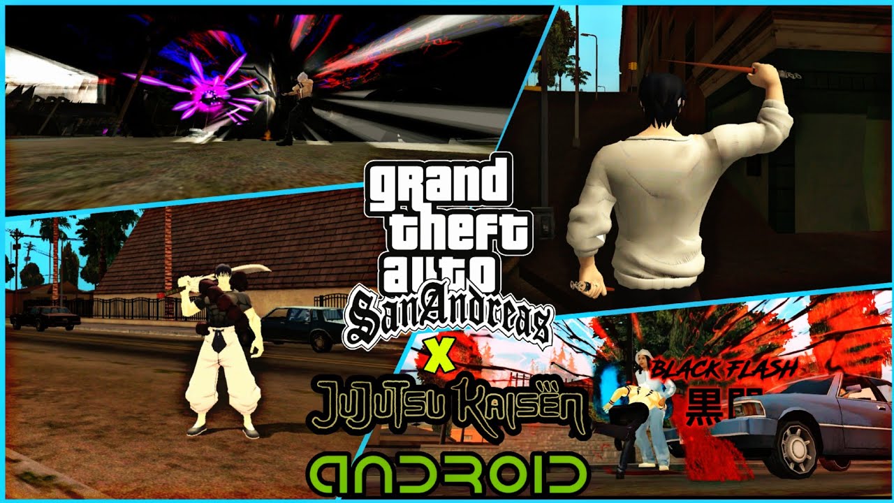 Toji x Ryomen Sukuna Mod (Jujutsu Kaisen) | GTA SA ANDROID 🔥