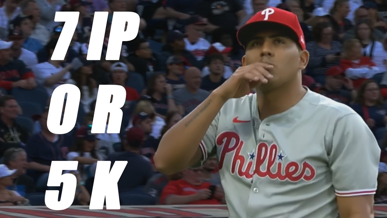 Ranger Suarez Throws 7 Shutout Innings against Red Hot Guardians!