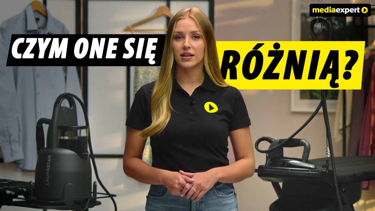 Sprawdzamy, czym się r&oacute;żnią generatory pary od system&oacute;w do prasowania marki Laurastar