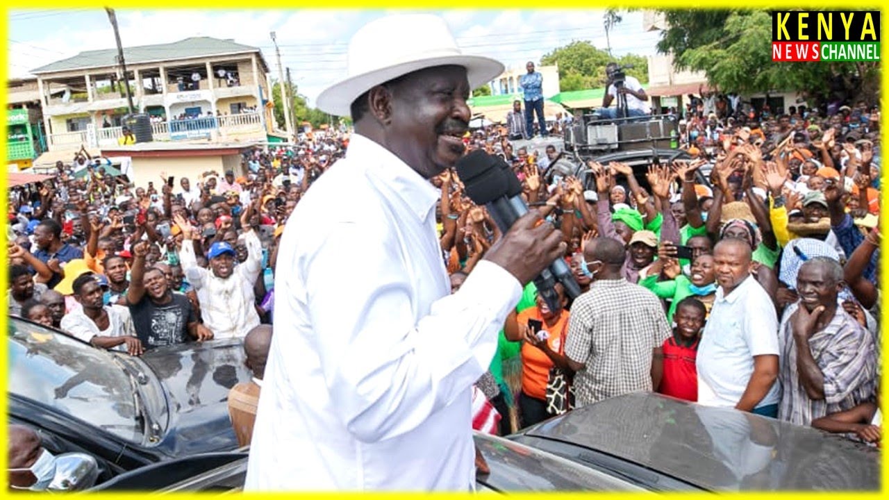 Raila in Lamu - Listen to his Powerful Speech