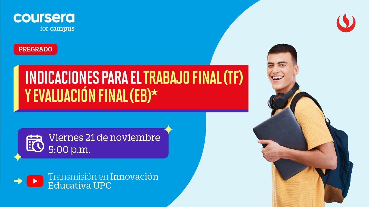 #Pregrado #CampusGlobal Indicaciones para el Trabajo Final / Evaluación Final 2025-2