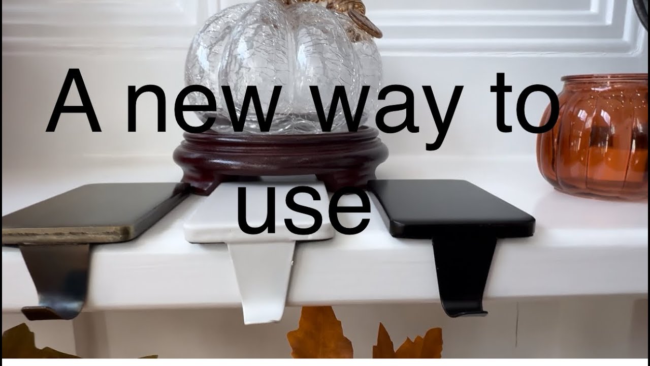 A New Use for Heavy Stocking Holders for Mantle