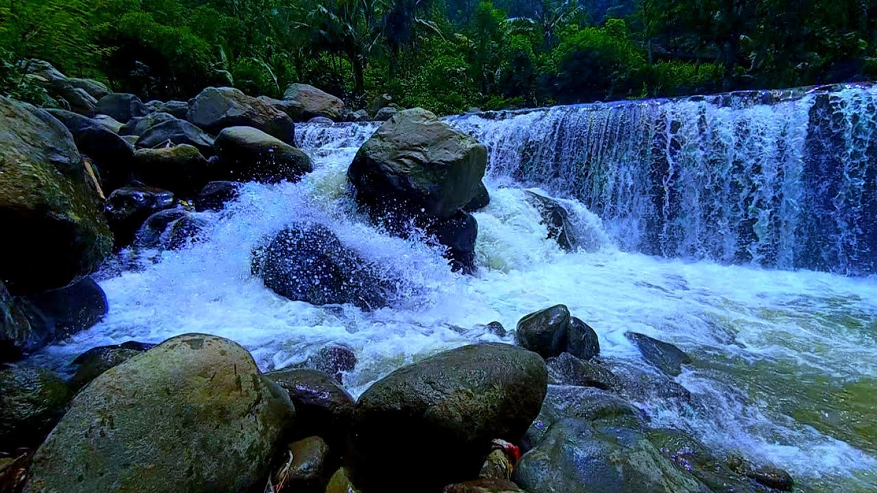 Waterfall Sounds for Sleeping, Water Sounds for stress relief, River Sounds for relaxation