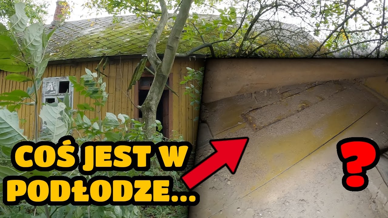 Co skrywa ten opuszczony dom pod podłogą? | Urban exploration