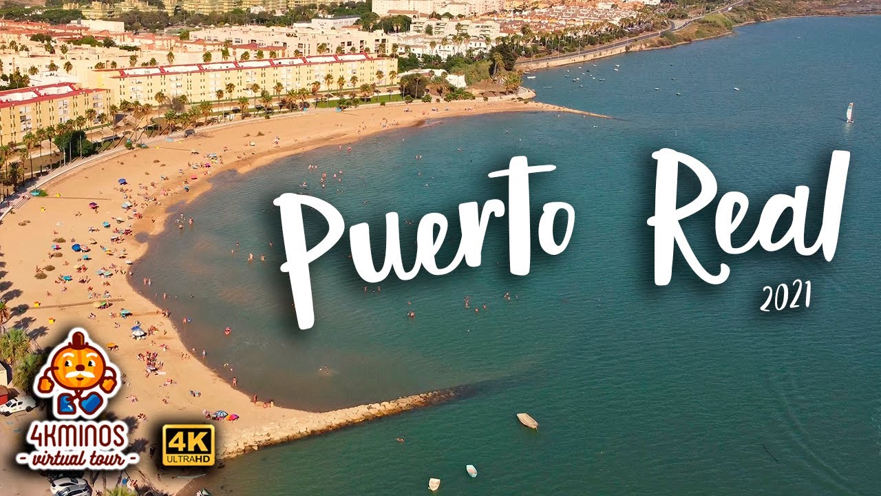 Puerto Real - 4K (Ultra HD) Walking Virtual Tour Spain (2021)