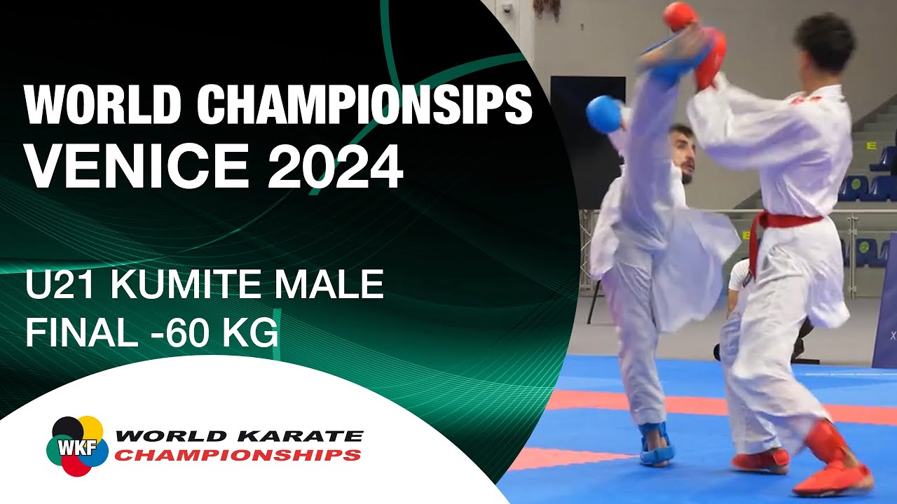 U21 KUMITE MALE -60 KG FINAL | N. KILIC (TUR) VS A. ABDELMALKI (BEL) | WORLD KARATE FEDERATION