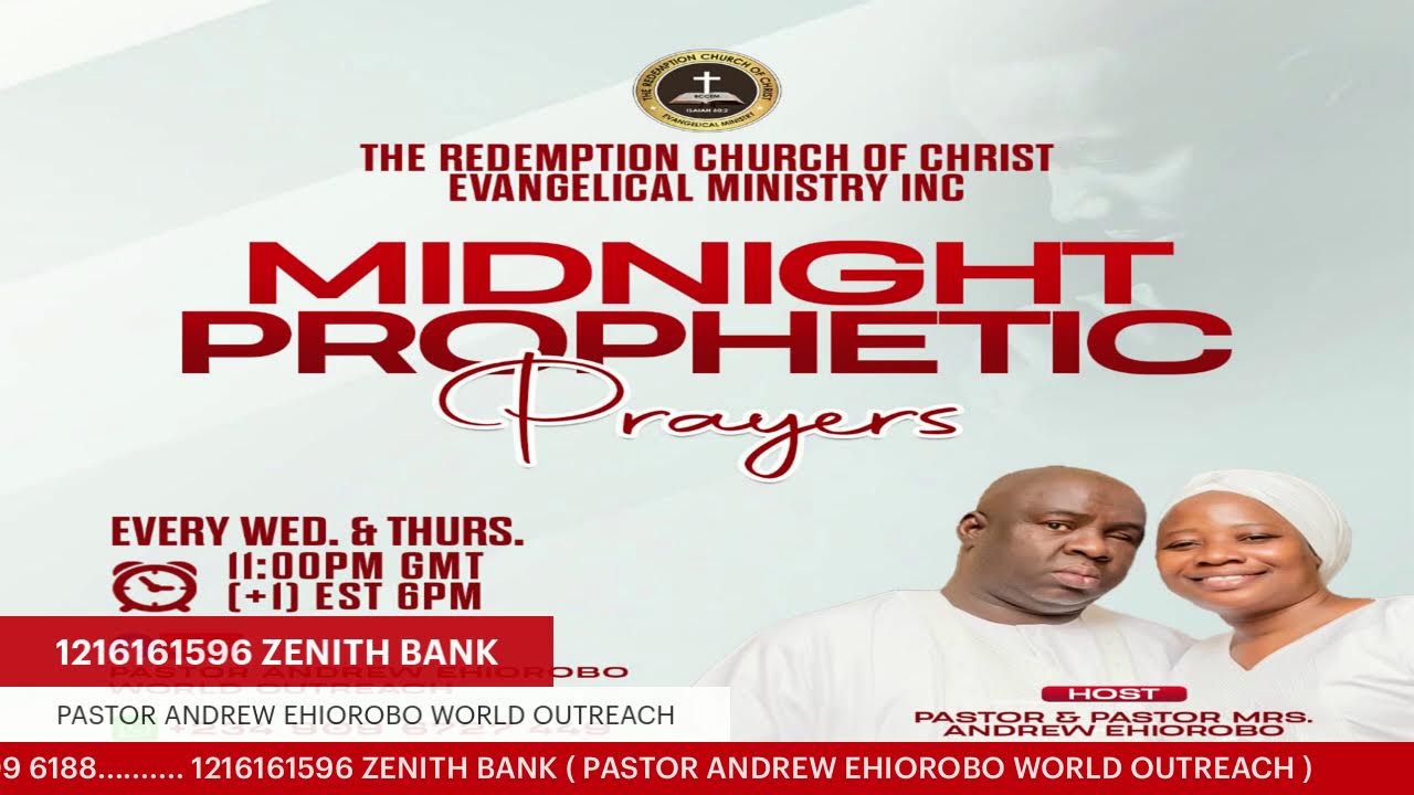 MIDNIGHT PROPHETIC PRAYERS