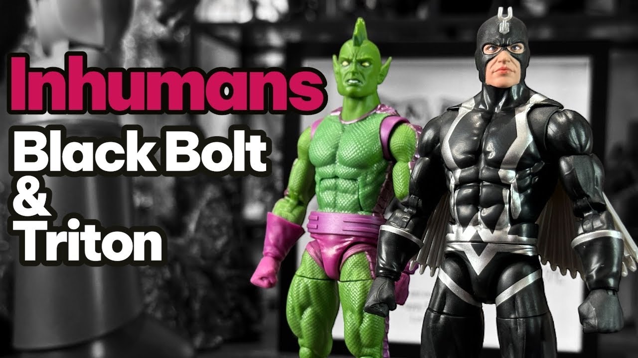 Marvel Legends Inhumans Black Bolt & Triton.
