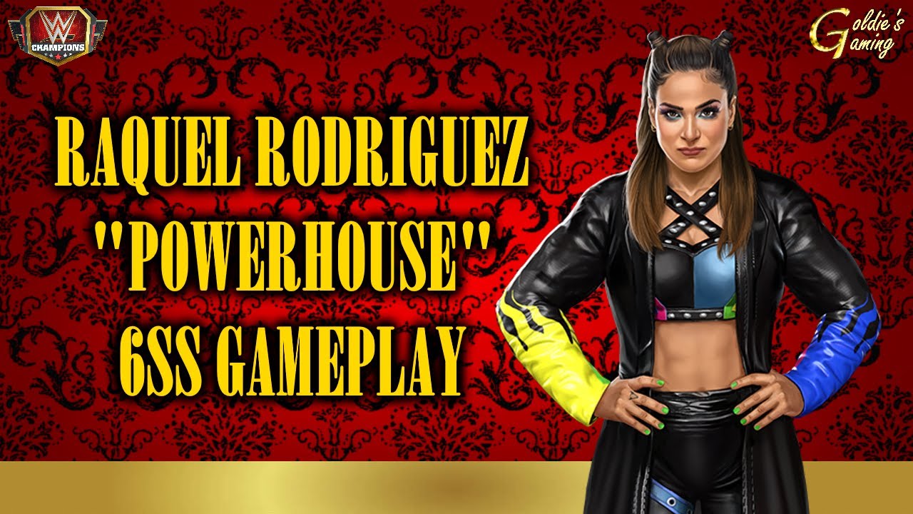 Raquel Rodriguez "Powerhouse" 6ss Gameplay - WWE Champions