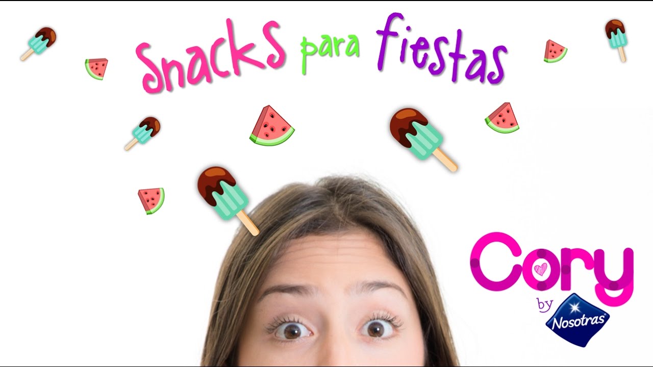 ¡¡Snacks para fiesta!! 🍊 Cory by Nosotras