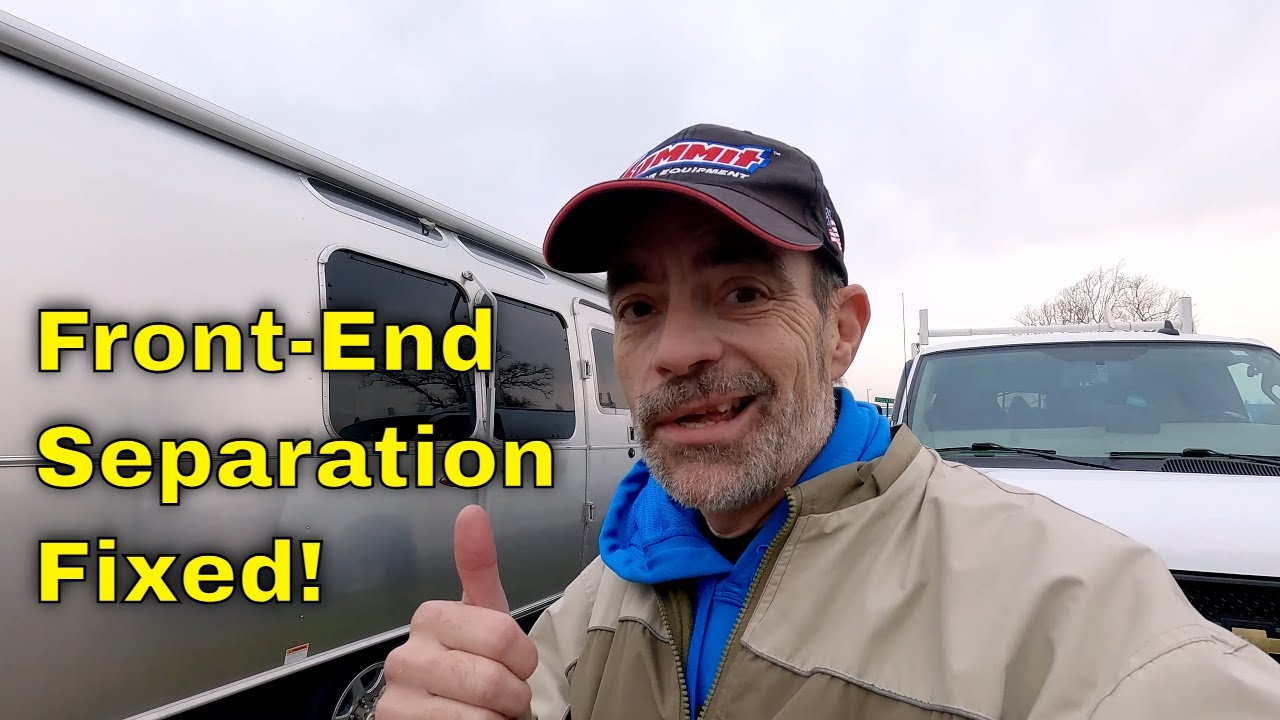 Airstream front-end separation and other warranty repairs