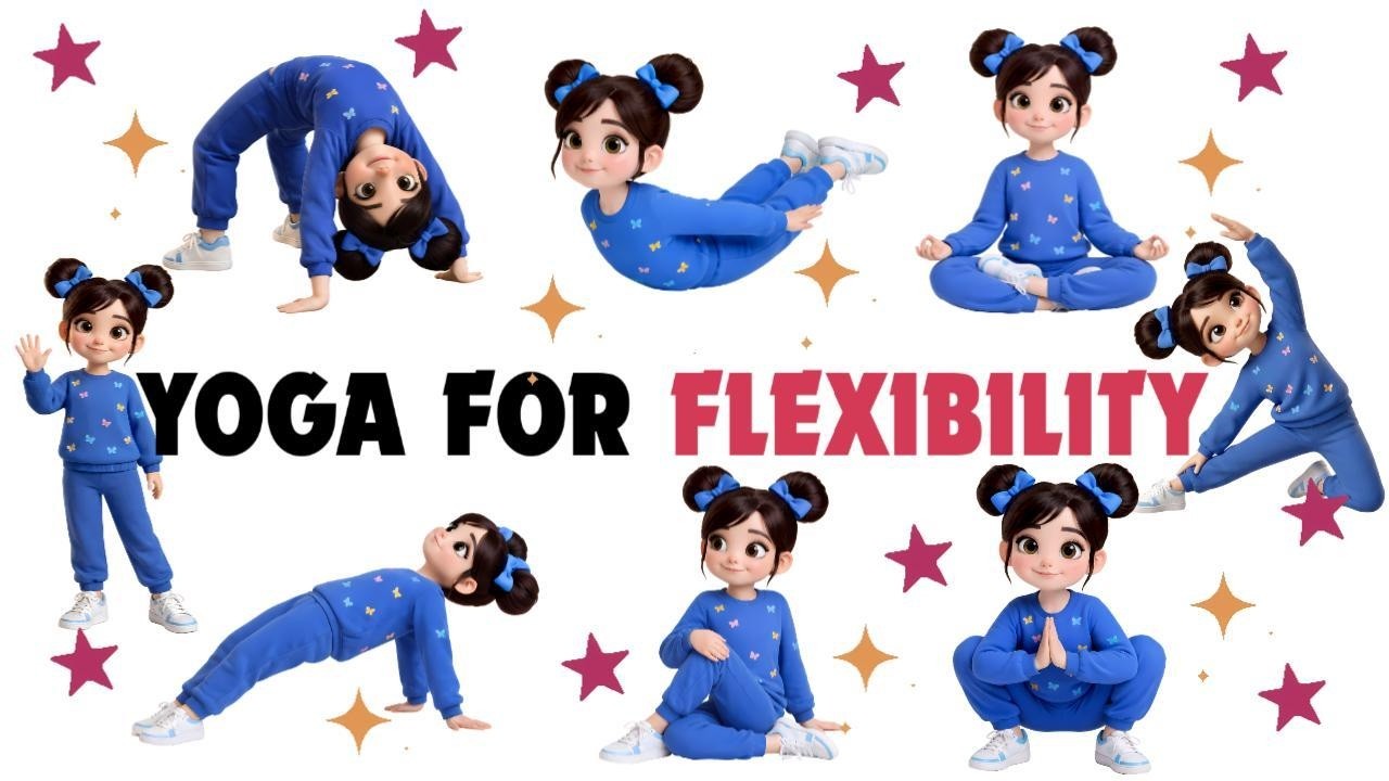 Yoga for Body Toning in 5 Minutes! | Yoga Poses for Kids  | Yoga for Kids Health | Yoga for Children