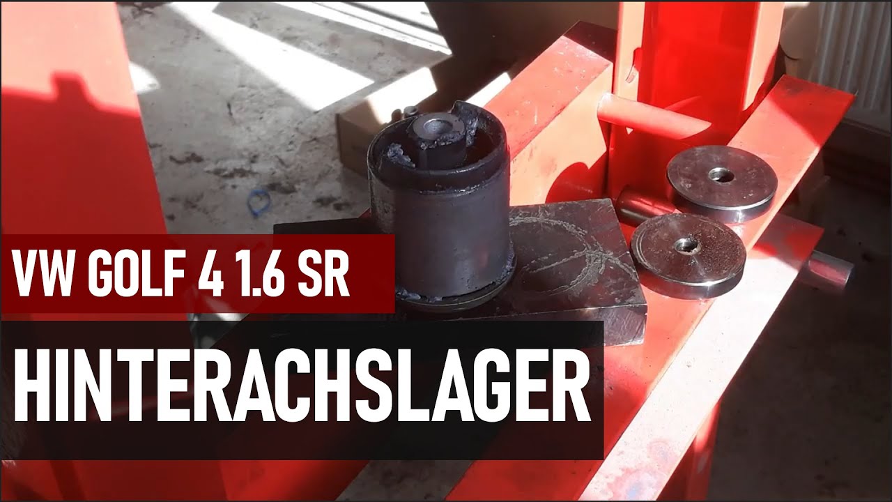 VW Golf 4 1.6 SR | Neue Hinterachslager / Trommellager 