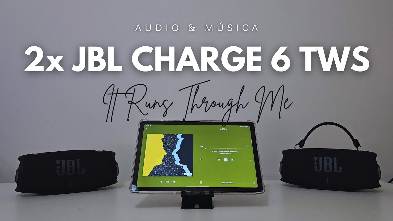 It Runs Through Me - Tom Misch e De La Soul | TWS JBL Charge 6