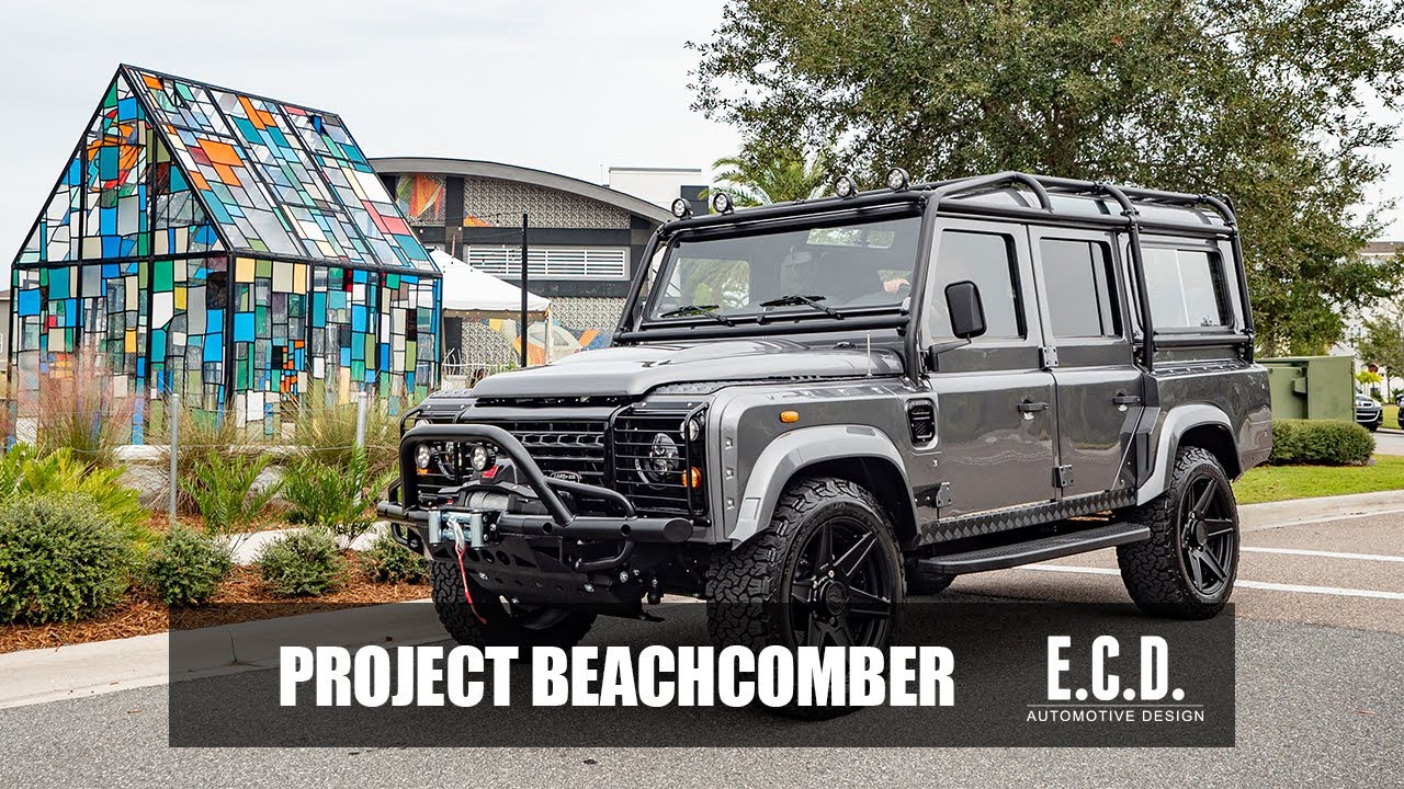 Custom Defender 110 with LS3 Engine + Brembo Brakes | E.C.D. Automotive Design