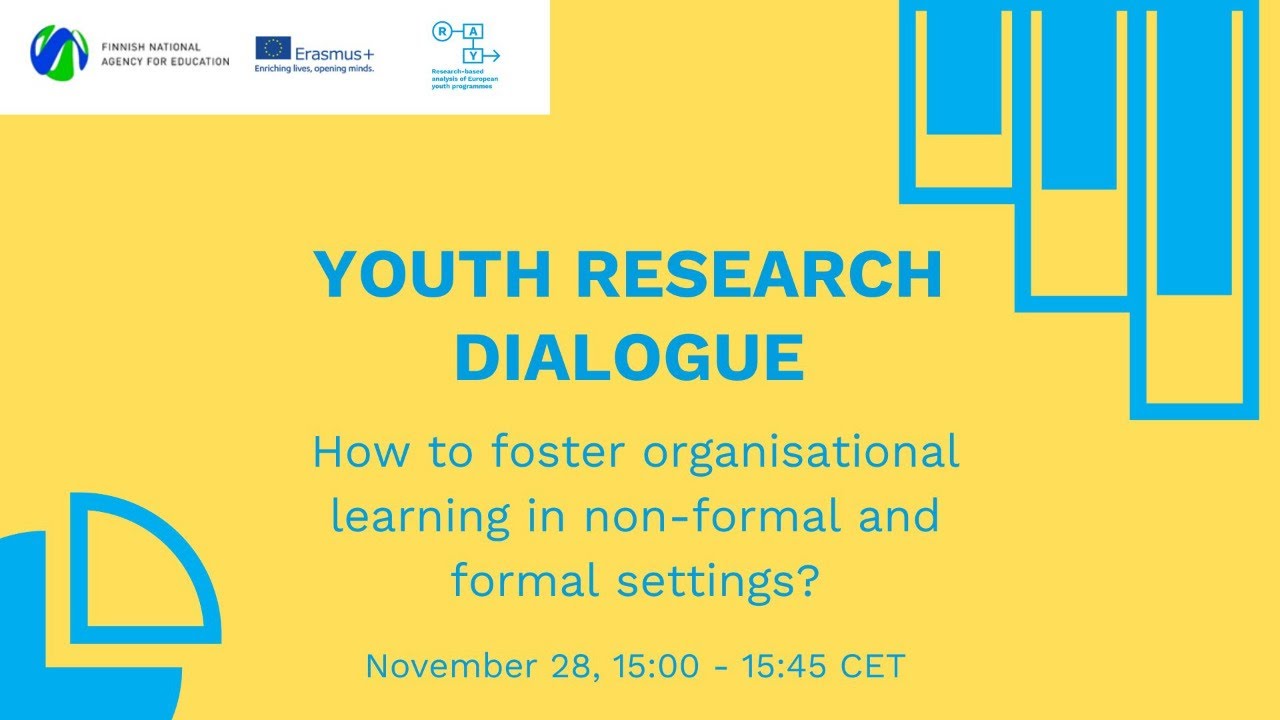Youth Research Dialogue: How to foster organisational learning in non-formal and formal settings?