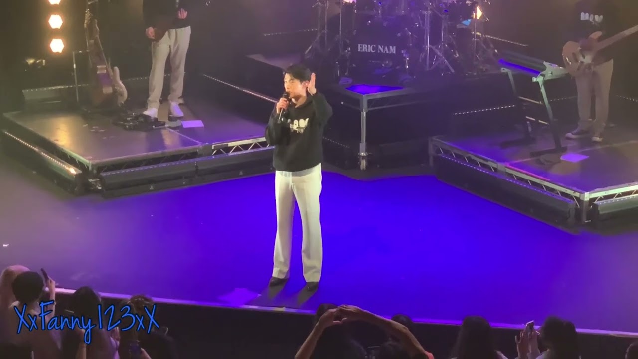 [Fancam] 20220203 Eric Nam - Wildfire + I Don’t Know You Anymore @ There & Back Again in Vancouver