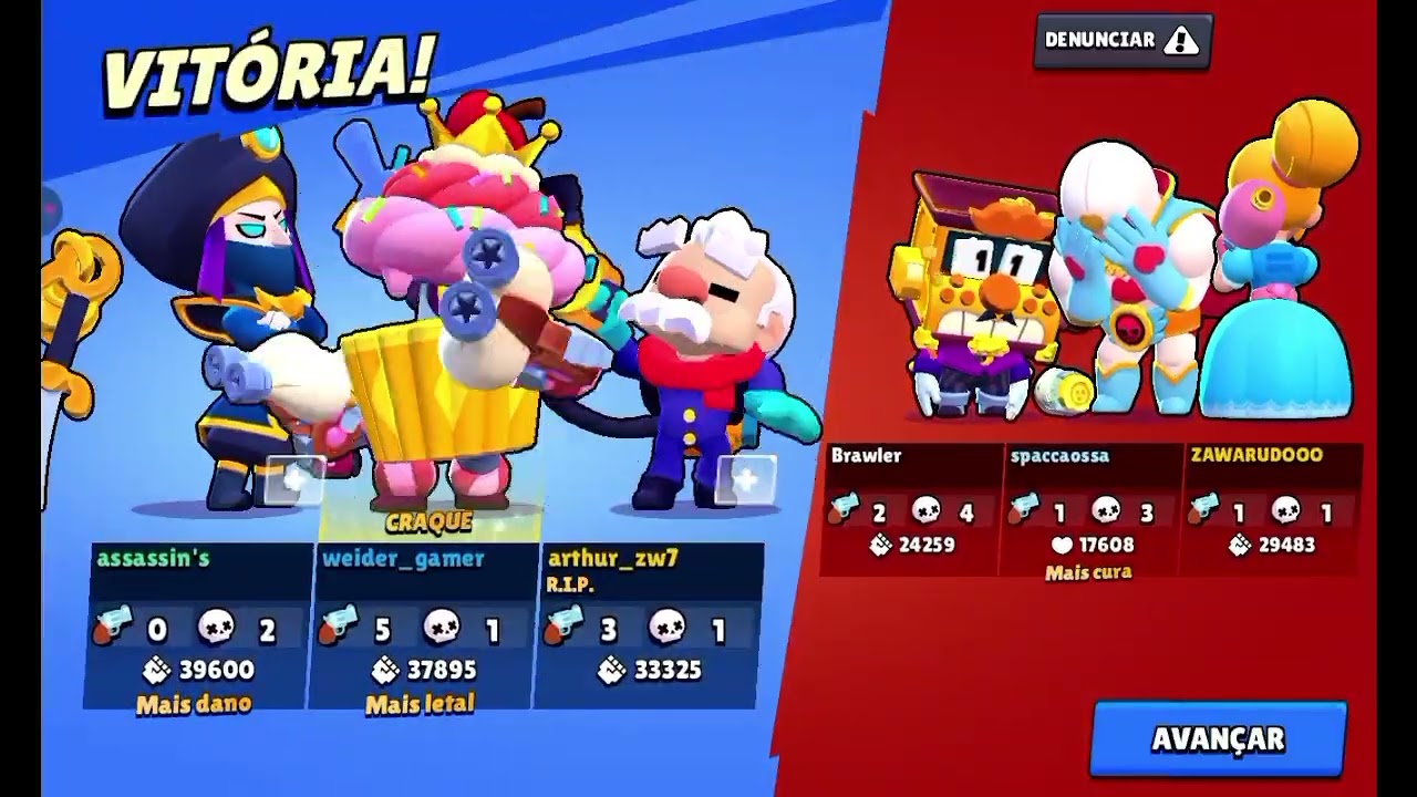 JOGANDO PARTIDA RANKEADA NO BRAWL STARS(se inscreve😃👍)