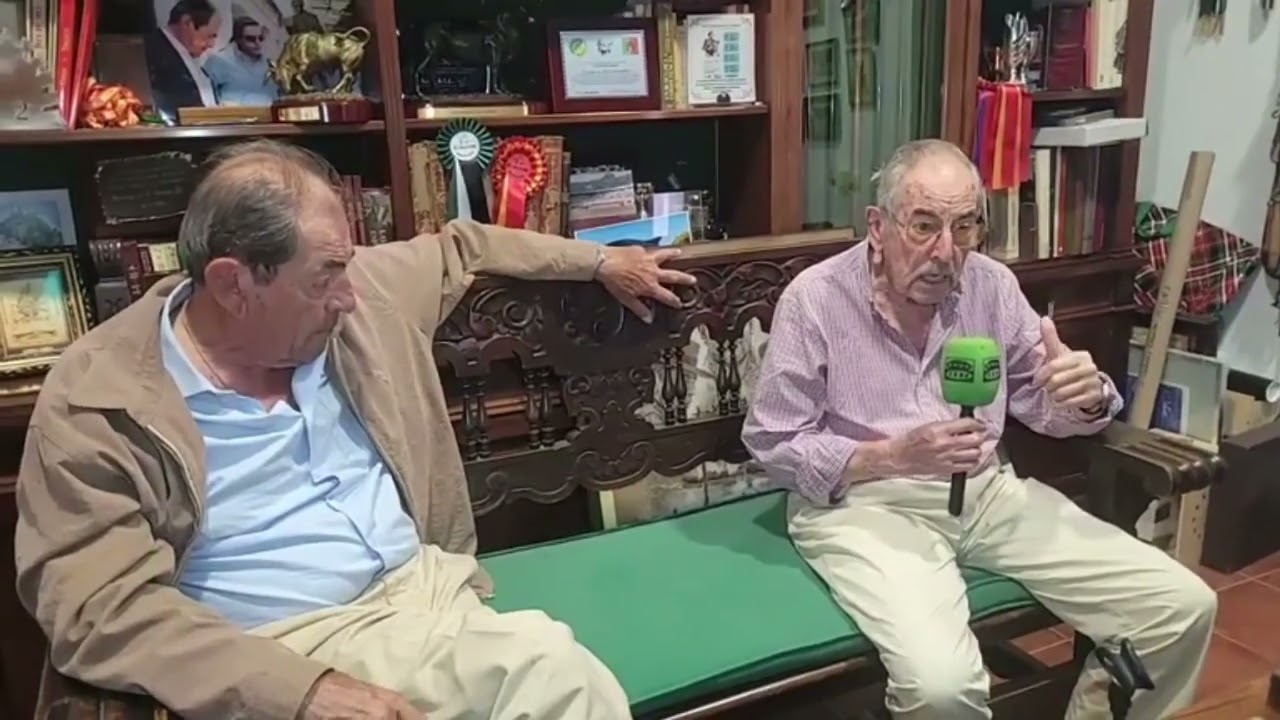 DESDE LA FINCA ZAHARICHE CON LOS HERMANOS EDUARDO Y ANTONIO MIURA, AL HABLA CON BARTOLOMÉ CABELLO‼️