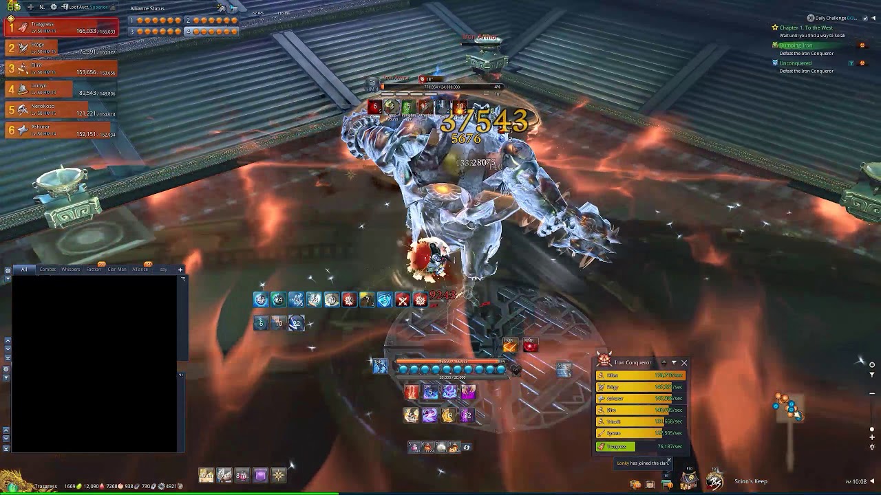 [BnS] [EU] Clarity - Iron Conqueror - Shadow WL pov [Scions Keep]