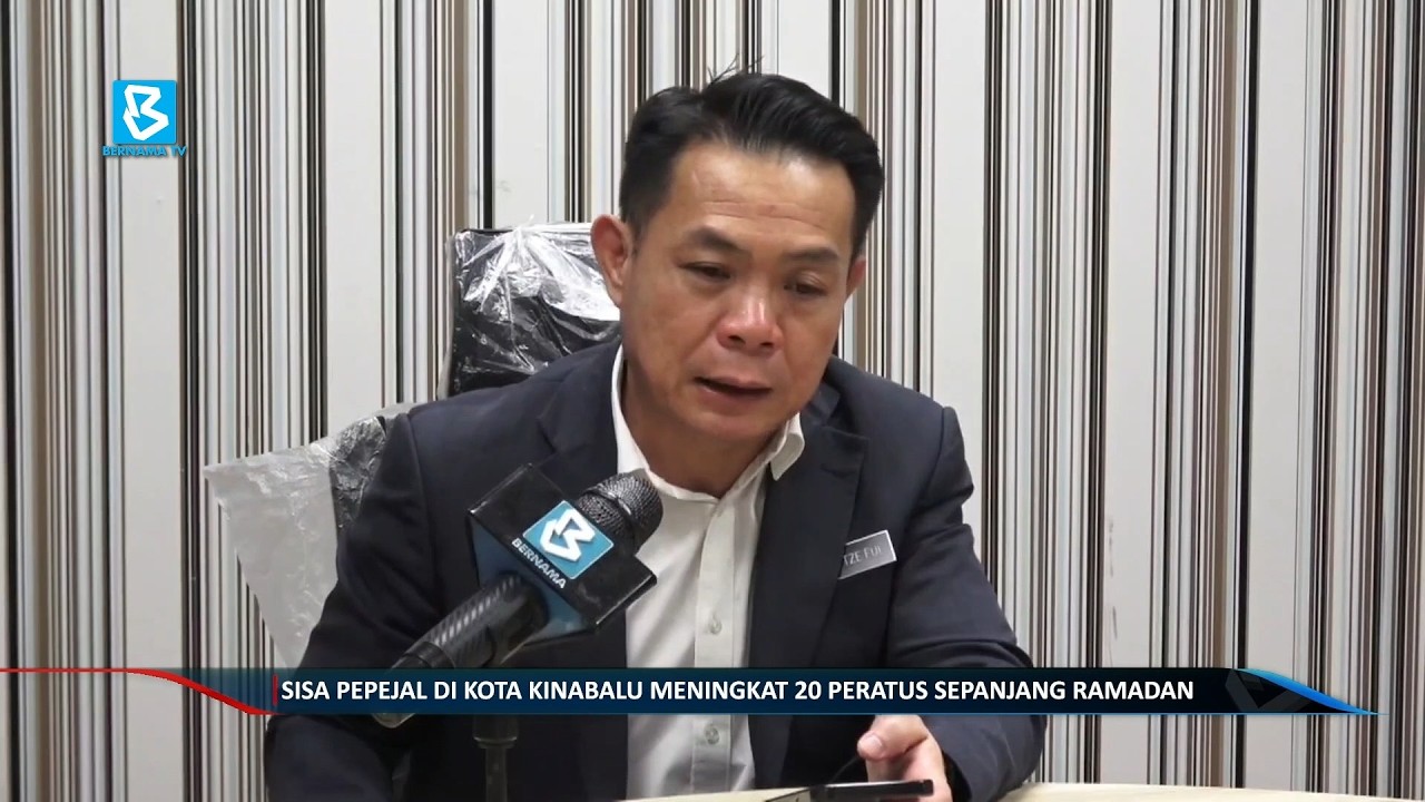 Sisa pepejal di Kota Kinabalu meningkat 20 peratus sepanjang Ramadan