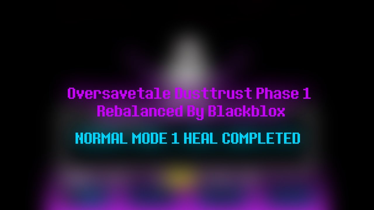Oversavetale Dusttrust Phase 1 Rebalanced By Blackblox