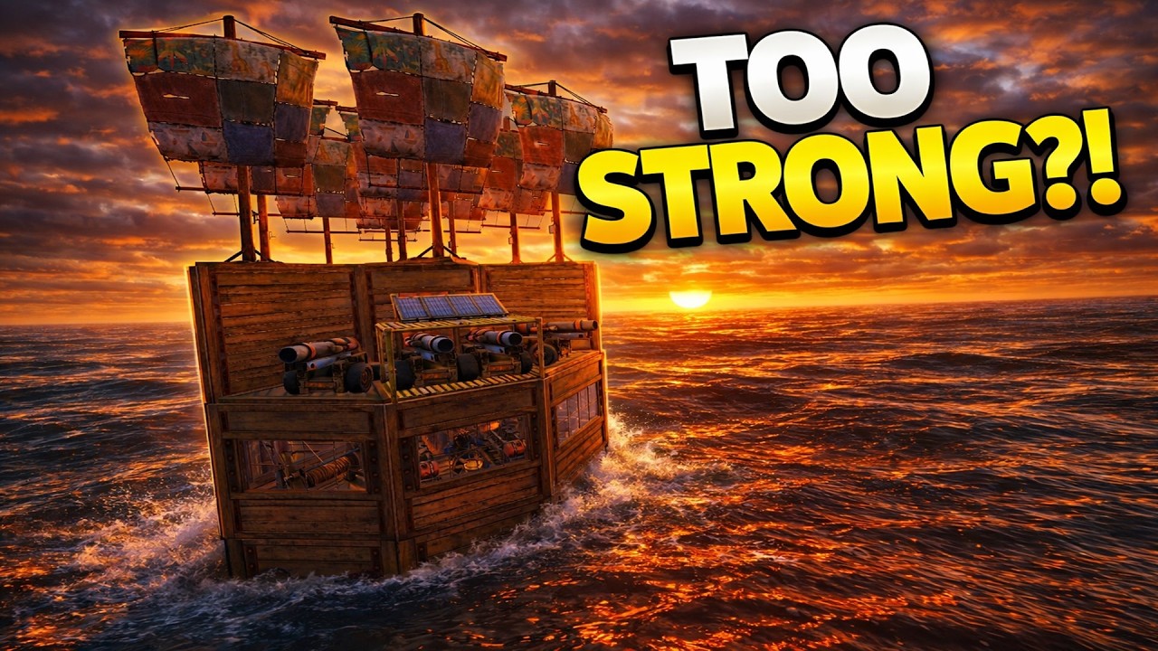 This Boat Should NOT Be This Strong&hellip; | Rust Boat Base 2026