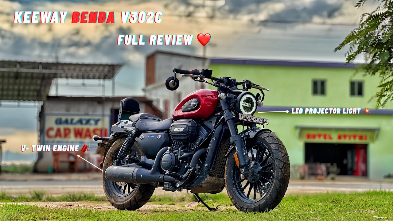 KEEWAY BENDA V302C 🚀|| SMOOTEST V- TWIN ENGINE || RC RIDER HZB